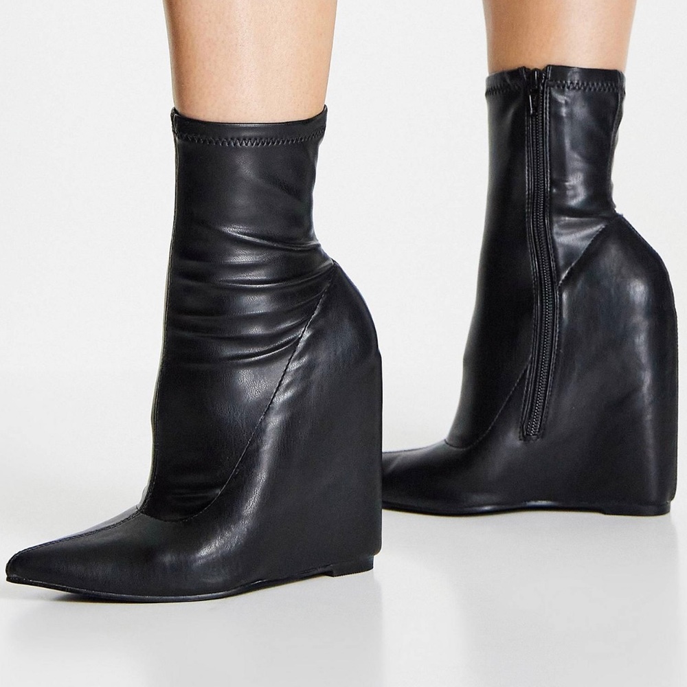 ASOS Design Eleri high-heeled wedge